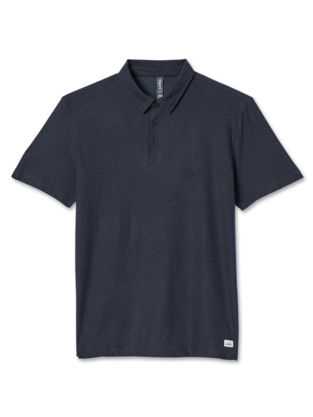 Vuori Strato Tech Polo XL Charcoal Heather Athletic Stretch Mens